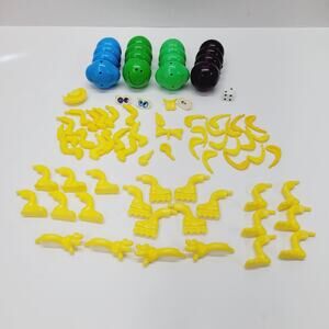 Vintage Cootie Board Game Replacement 66 Pieces Parts Eyes Arms Feet Legs Body